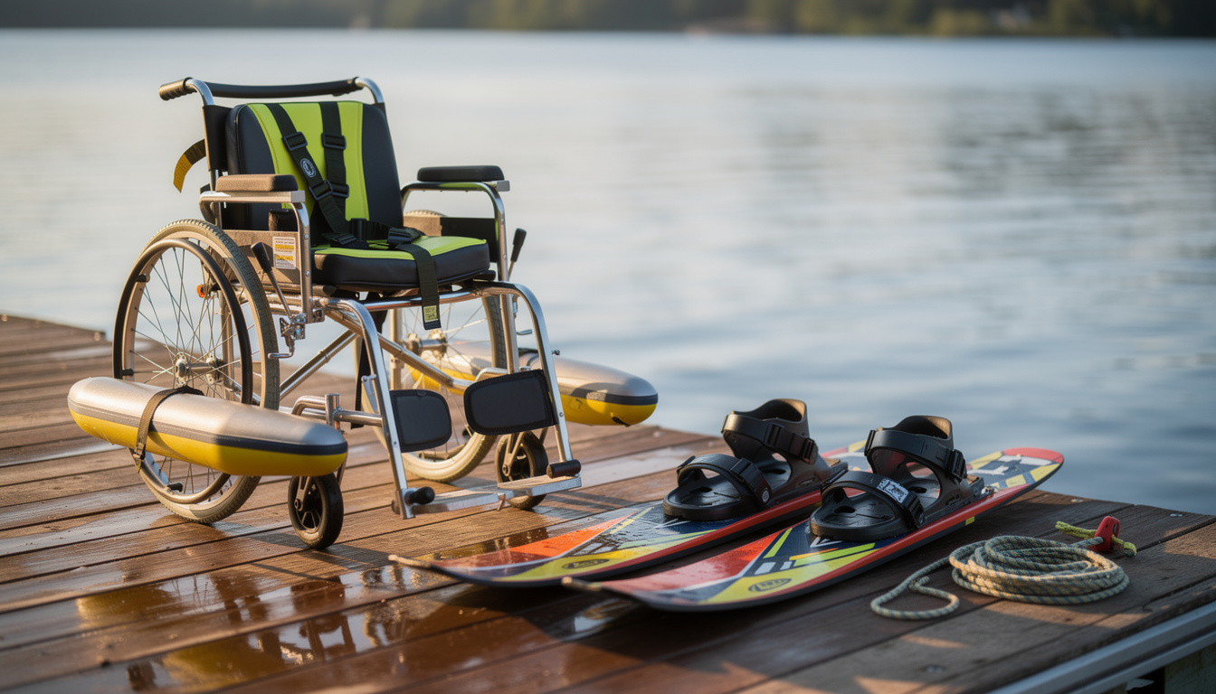 découvrez si le ski nautique est accessible aux personnes en fauteuil roulant et les solutions adaptées pour vivre cette expérience nautique unique.