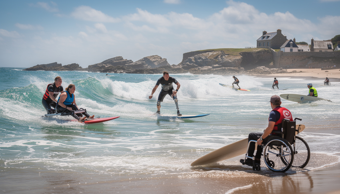découvrez où pratiquer le surf adapté en bretagne avec notre guide des meilleurs spots accessibles à tous, pour vivre une expérience unique et inclusive.